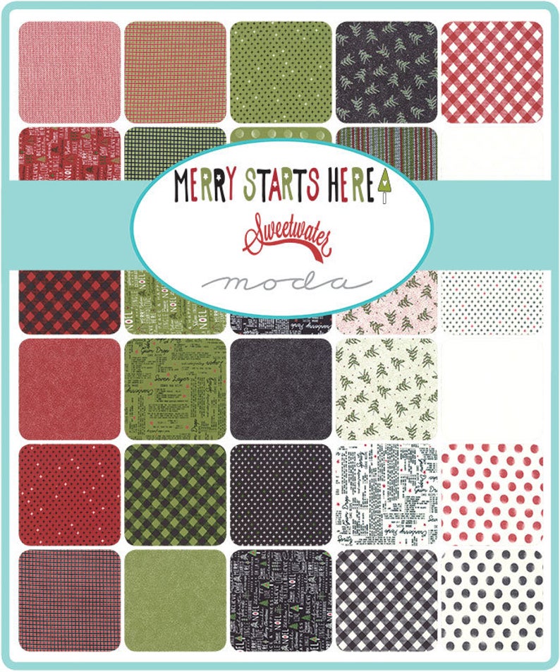 UN Merry Starts Here Jelly Roll 5730JR – Friends and Co. Quilt Shop