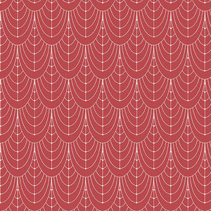 Andover Fabrics Century Prints Deco Curtains Barn Rose CS-28-BARNROSE