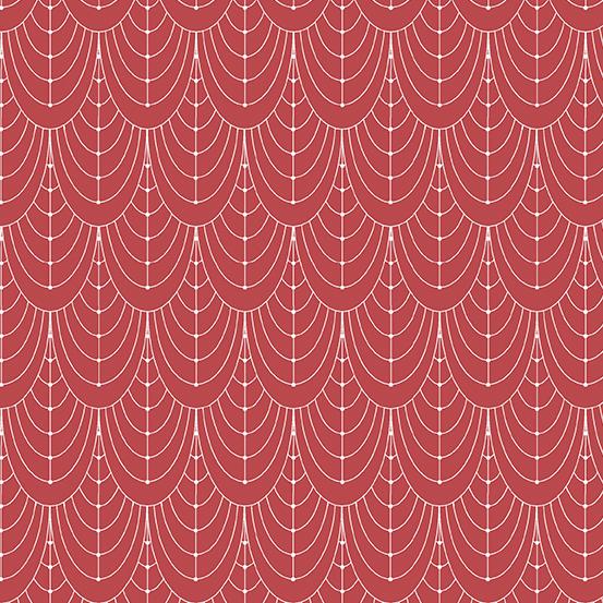 Andover Fabrics Century Prints Deco Curtains Barn Rose CS-28-BARNROSE