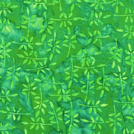 Anthology Batik Seaglass Leaf Grid 2362A X