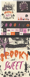 Art Gallery Fabrics Sweet 'N Spookier Spooky Season Panel SNS13041 #181