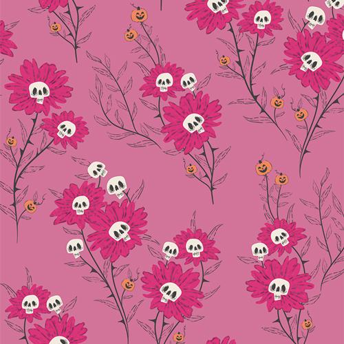 Art Gallery Fabrics Sweet 'N Spookier Wicked Blooms SNS13031