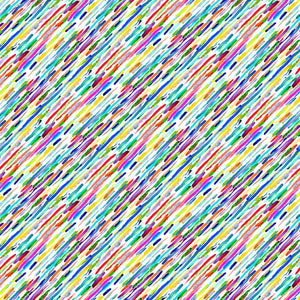 Clothworks Art Club Diagonal Stripe Mutli Color Y3647-55