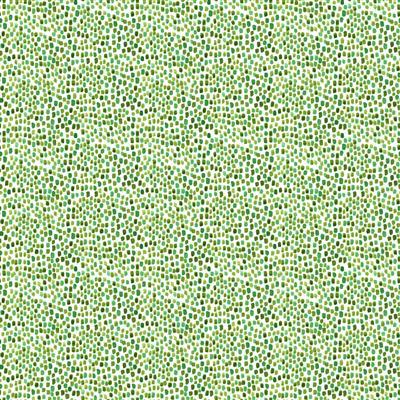Clothworks Dale Farm Dots Green Y3256-21