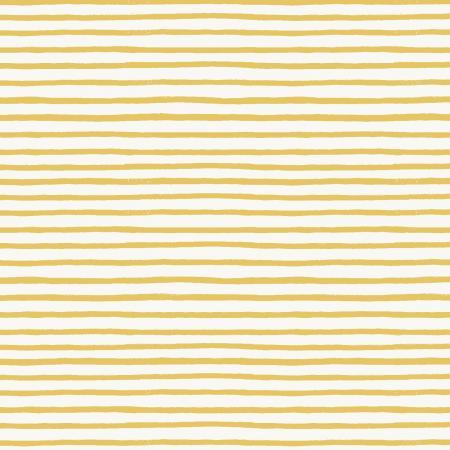 Cotton + Steel Bon Voyage Festive Stripe Yellow RP609-YE4