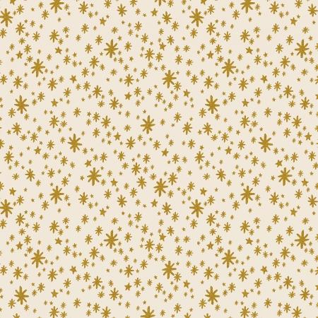 Cotton and Steel Rifle Paper Co. Holiday Classics Starry Night Cream Metallic RP607-CR3M