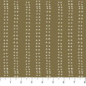 Figo Fabrics Wild Cottage Dots Olive 90705-74 OLIVE