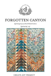 Forgotten Canyon Quilt Kit 65" x 75"