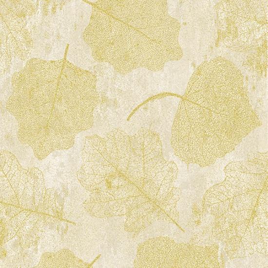 Hoffman Fabrics Harvest Homecoming Natural/ Gold R7689-20G