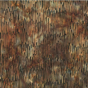 Hoffman Fabrics Bali Batik Stripe H-WITW Pecan V2516-573