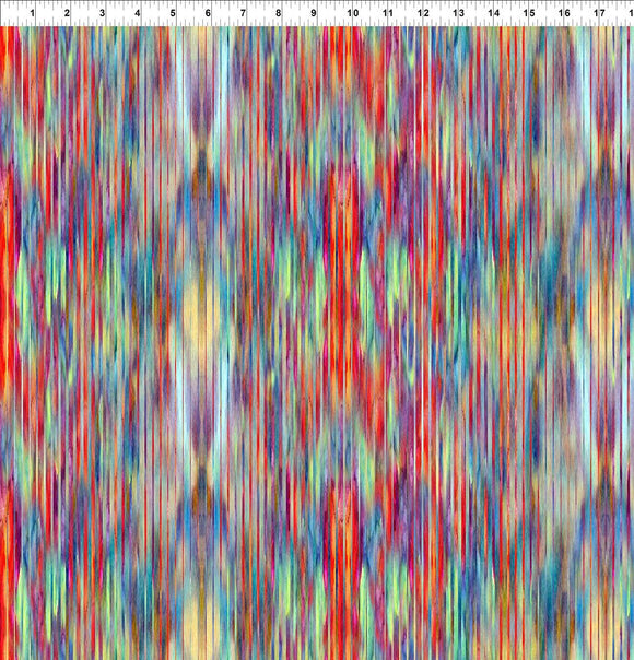 In the Beginning Impressions Stripe Multi 9JYS 1