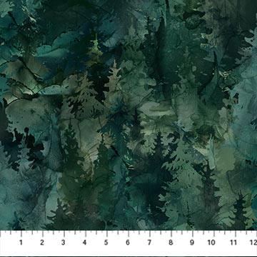 Northcott Fabrics Northern Peaks Trees Pine DP25169-74