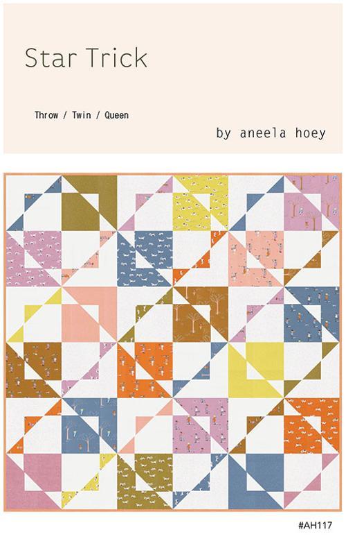 Star Trick Quilt Pattern Aneela Hoey AH 117