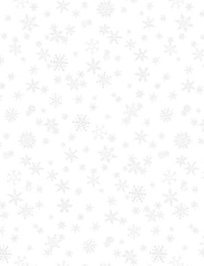 Timeless Treausres Snowflakes White HUE-C9635 WHITE
