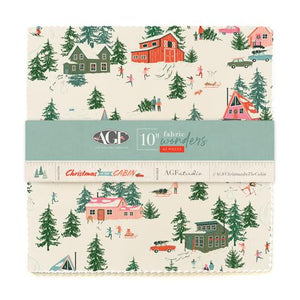 Art Gallery Christmas in the Cabin 10" Fabric Wonders 10WCCA