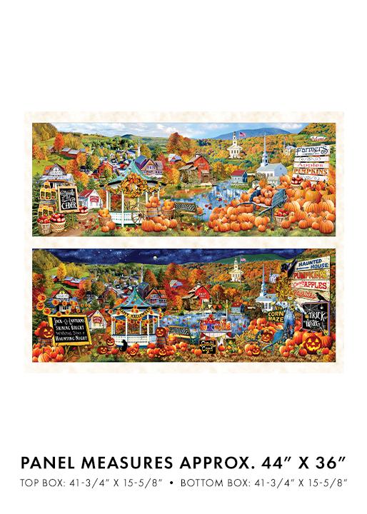 Benartex Fall Seasons Panel Multi 1450799B #117