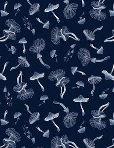 Dear Stella Starstuff Mushrooms STELLA-SRR1851 NAVY