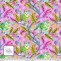 Free Spirit  Tabby Road Deja Vu Tula Pink Club Kitty Electroberry PWTP233.Electroberry