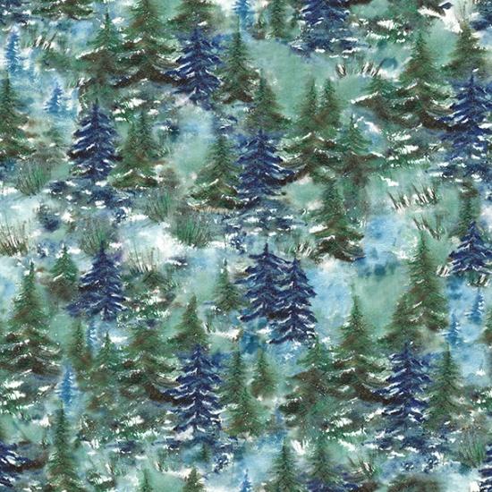 Hoffman Fabrics Cabin in the Woods Forest V5223-44