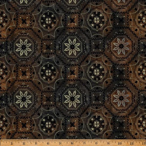 Hoffman Fabrics On the Range Antique Black V5316-A4