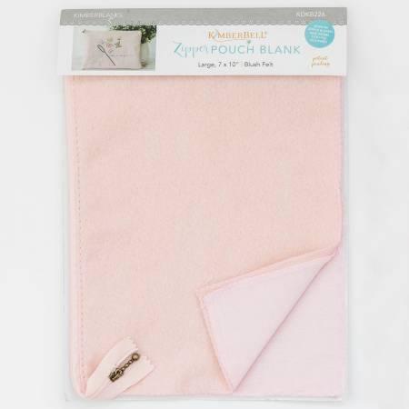 KB L Zipper Pouch Blank Dusty Teal KDKB236