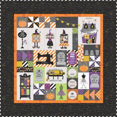 Kimberbell Candy Corn Quilt Shoppe Embroidery KD810