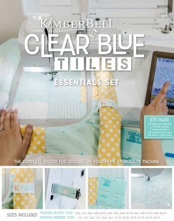 Kimberbell Clear Blue Tiles Essentials Set KDTL105