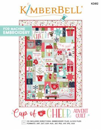 Kimberbell Cup of Cheer Advent Quilt Design KD812