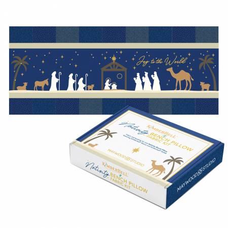 Kimberbell Nativity Bench Pillow Fabric Kit KIT-MASNTVBP