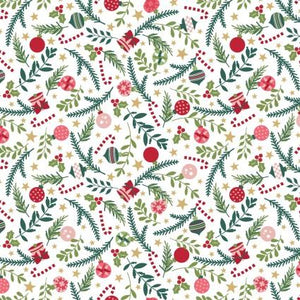 Maywood Studio Quilty Little Christmas MAS10576-W