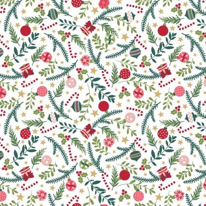 Maywood Studio Quilty Little Christmas MAS10576-W