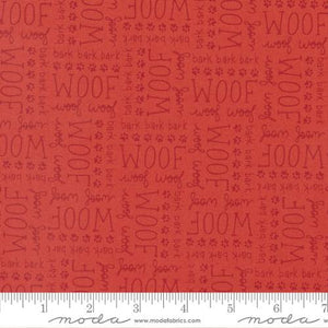 Moda Fabrics Dog Daze Red 20843 17
