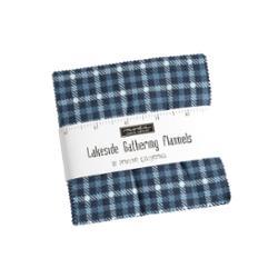 Moda Fabrics Lakeside Gatherings Flannel Charm Pack 49220PPF
