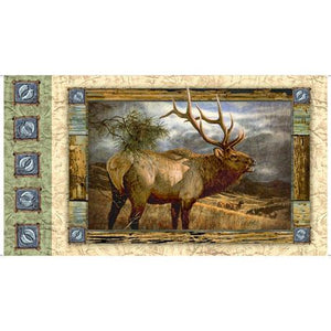 Quilting Treasures Wild Elk 1649-28016-E #103WL