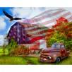 Art Licensing Best of America Truck Barn Eagle FOSAL-3881-0C-1 #143