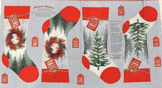 Troy Fabrics Holiday Traditions Stockings GLA-6546P/90 #19C