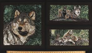 Exclusively Quilters Wolf Song 3732 8754L 9 #33WL