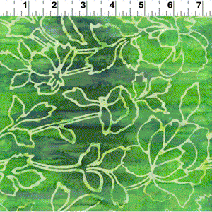 Clothworks Botanica 4 Green FB029-21