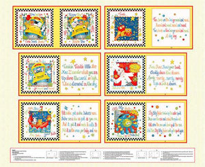 Riley Blake Rhyme Time Little Reader 6163P/44 #71B