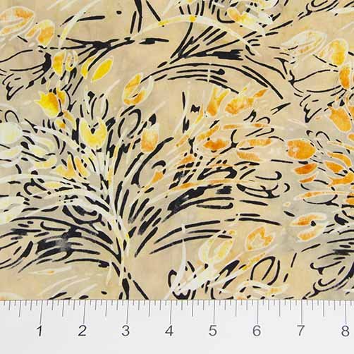Northcott Fabrics Nostalgic Vibes Yellow Flowers 80011-58