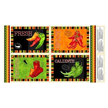 Wilmington Fabrics Caliente Peppers Placemat   31652 178 #9P