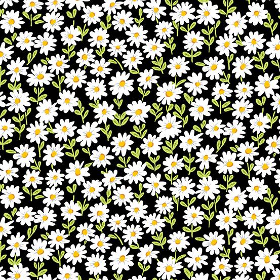 AF Sunny Bee Black Daisies A 9432 K