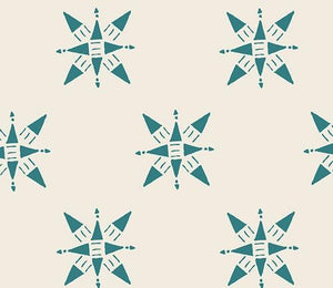 Art Gallery Fabrics Teal Love Story LVS-38808