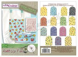 Anita Goodesigns Project Roll Up Tote PROJ 65 Item is priced at 60% off