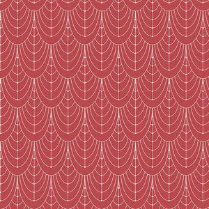 Andover Fabrics Century Prints Deco Curtains Barn Rose CS-28-BARNROSE