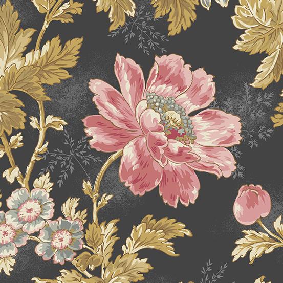 Andover Fabrics Moonstone Super Bloom Grise A-9446-K