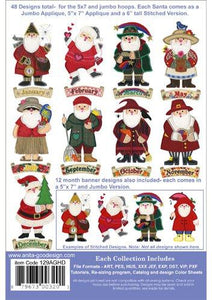 Anita Goodesign Santa For All Seasons  - Full 129AGHD item is priced at 60% off