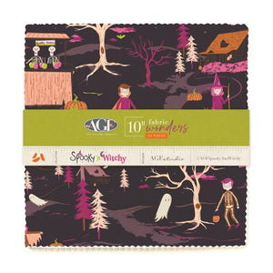 Art Gallery Fabrics Spooky 'N Witchy 10" Fabric Wonders 10WSNS2