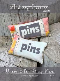 Abbey Lane Quilts Basic Bits Gray Pins ALQ229