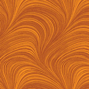 Benartex Wave Texture Pumpkin 02966 38B